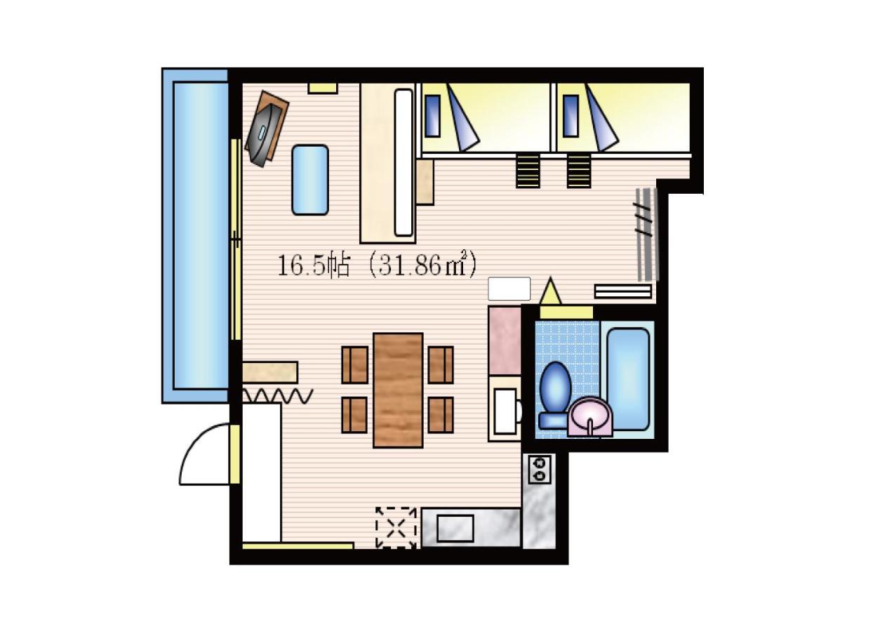 Nishijin IVY 5 persons room Kyoto Buitenkant foto